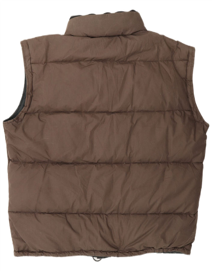 Gilet imbottito con cappuccio da uomo DOLOMITE UK 44 2XL Marrone