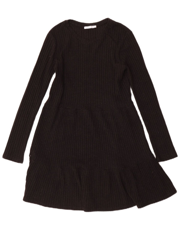 Abito maglione Zara da donna UK 10 piccolo nero