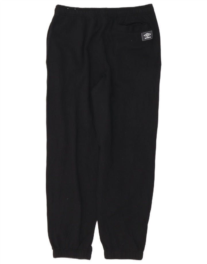 Pantaloni da tuta da uomo Umbro Joggers medio cotone nero