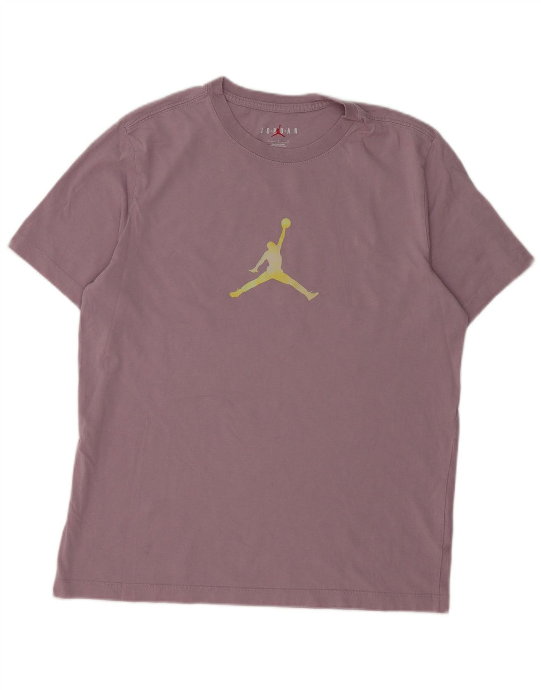 T-shirt grafica da uomo Jordan Top grande in cotone viola