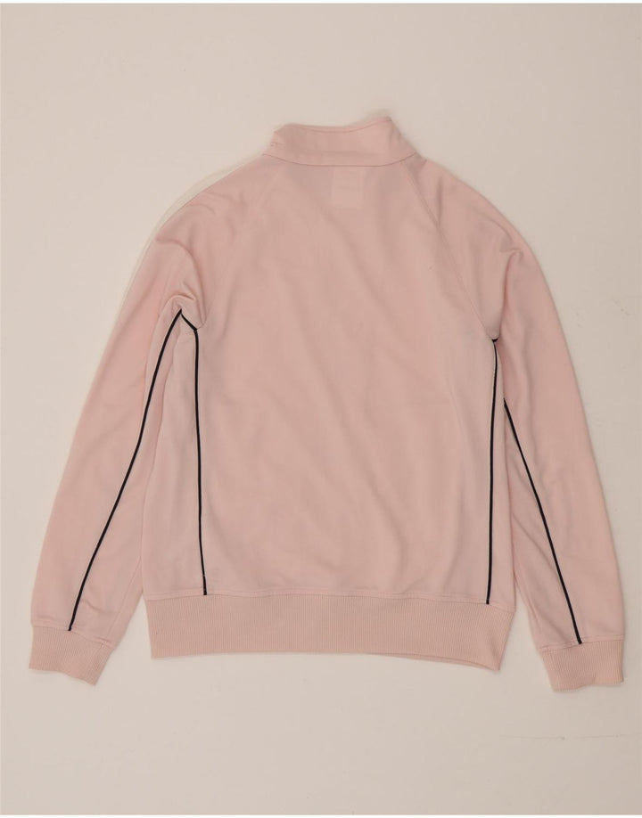 Giacca da tuta da donna Adidas UK 18 XL poliestere rosa