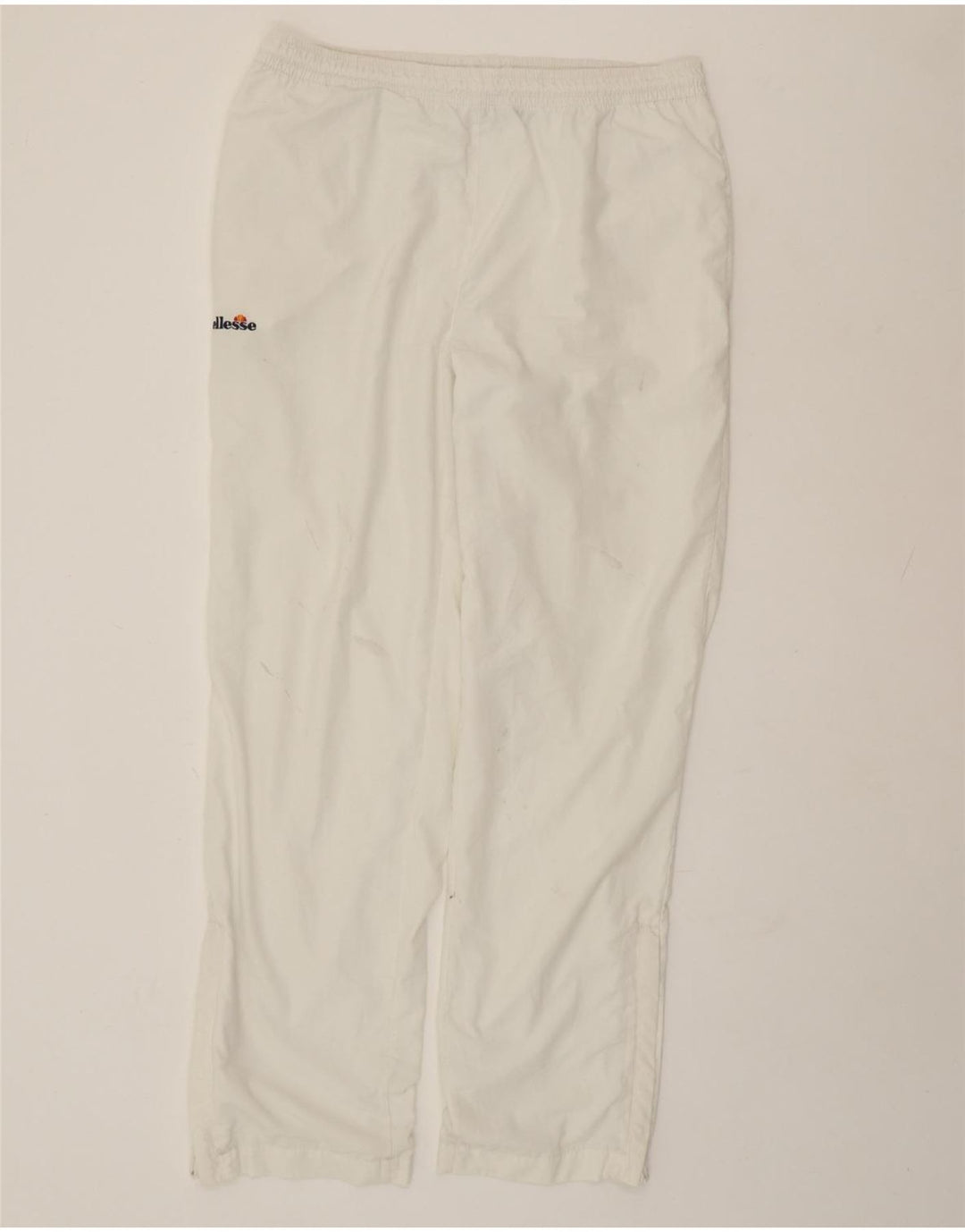 Pantaloni Tuta Uomo ELLESSE IT 52 XL Poliestere Bianco