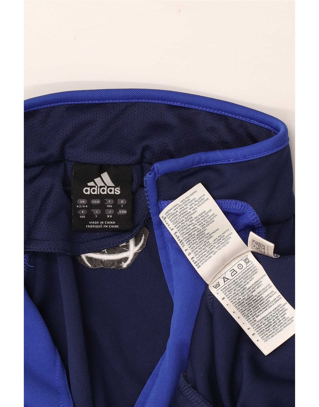 Giacca da tuta da uomo Adidas Climacool UK 42/44 Large Blu Navy