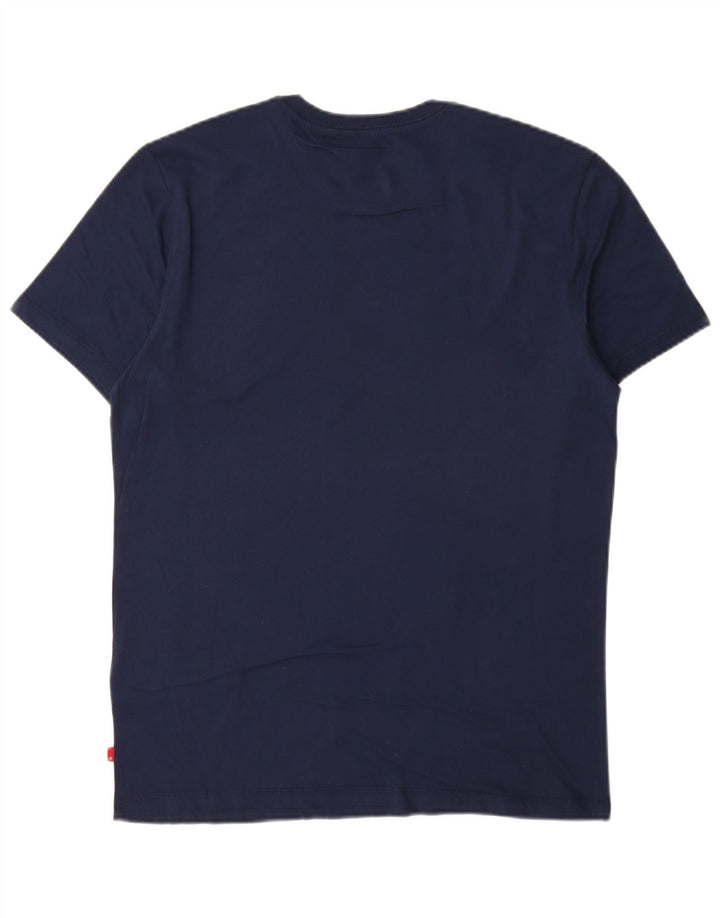T-shirt slim da uomo Levi's Top Large in cotone blu navy