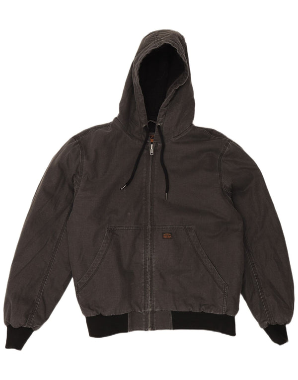 Giacca Sherpa da uomo con cappuccio SUPERDRY UK 42 XL Cotone grigio