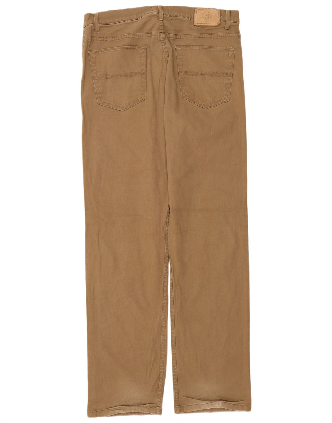 MARKS & SPENCER Pantaloni casual da uomo Blue Harbour W34 L33 Marrone