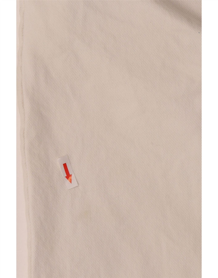 Pantaloncini di jeans Levi's 550 da uomo W40 XL in cotone bianco