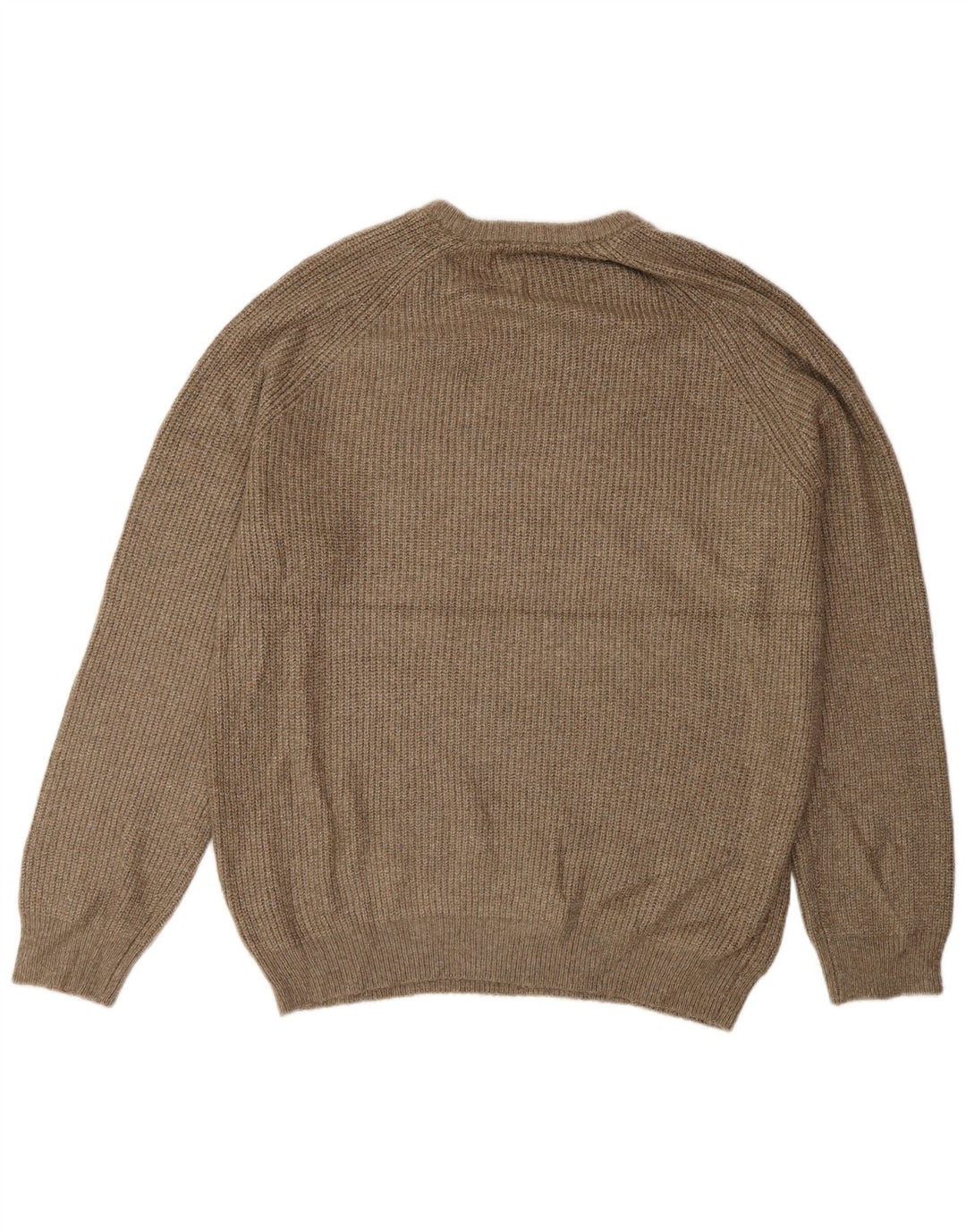 Maglione maglione girocollo da uomo Marks & Spencer XL marrone in poliammide
