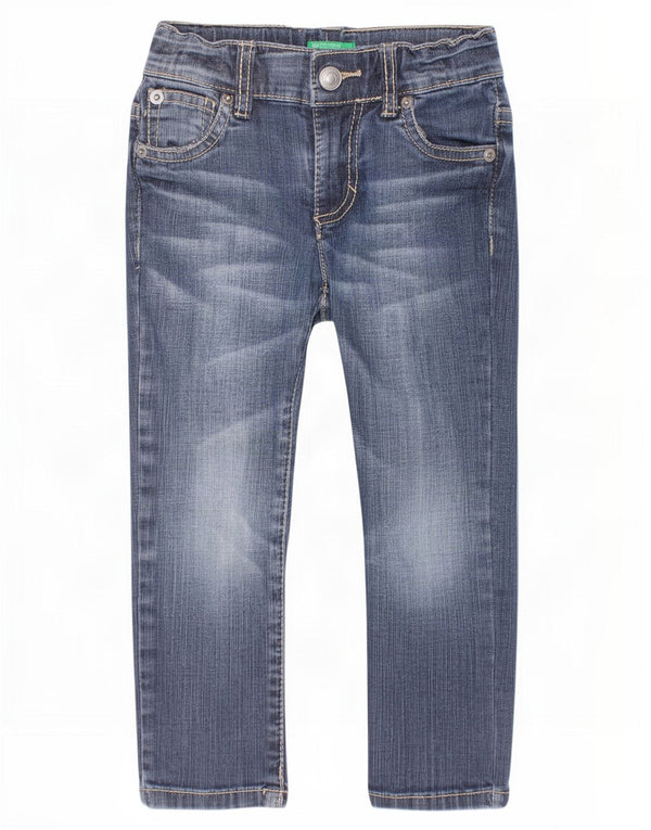 Jeans slim da bambino Benetton 18-24 mesi W18 L13 Blu