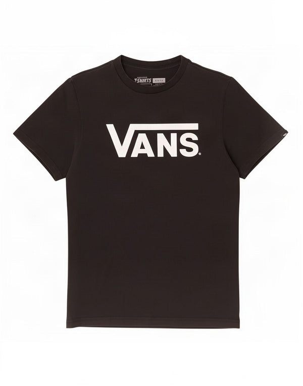 Maglietta grafica da ragazzo Vans Top 12-13 anni Large in cotone nero