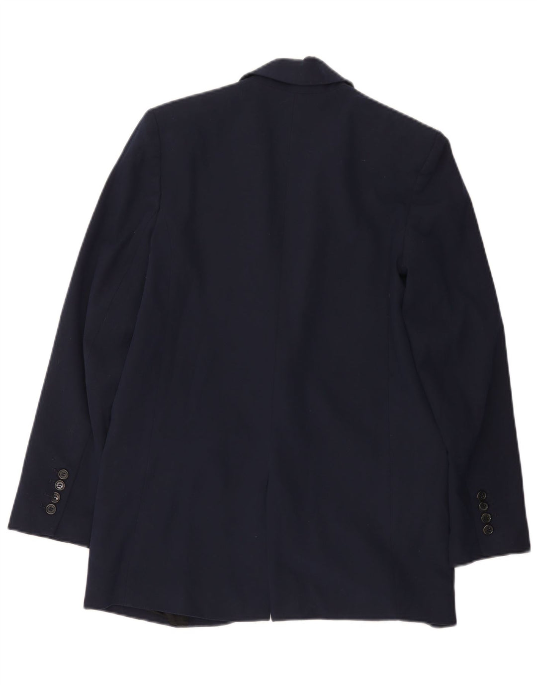 Giacca blazer a 1 bottone da donna Zara UK 6 XS poliestere blu navy