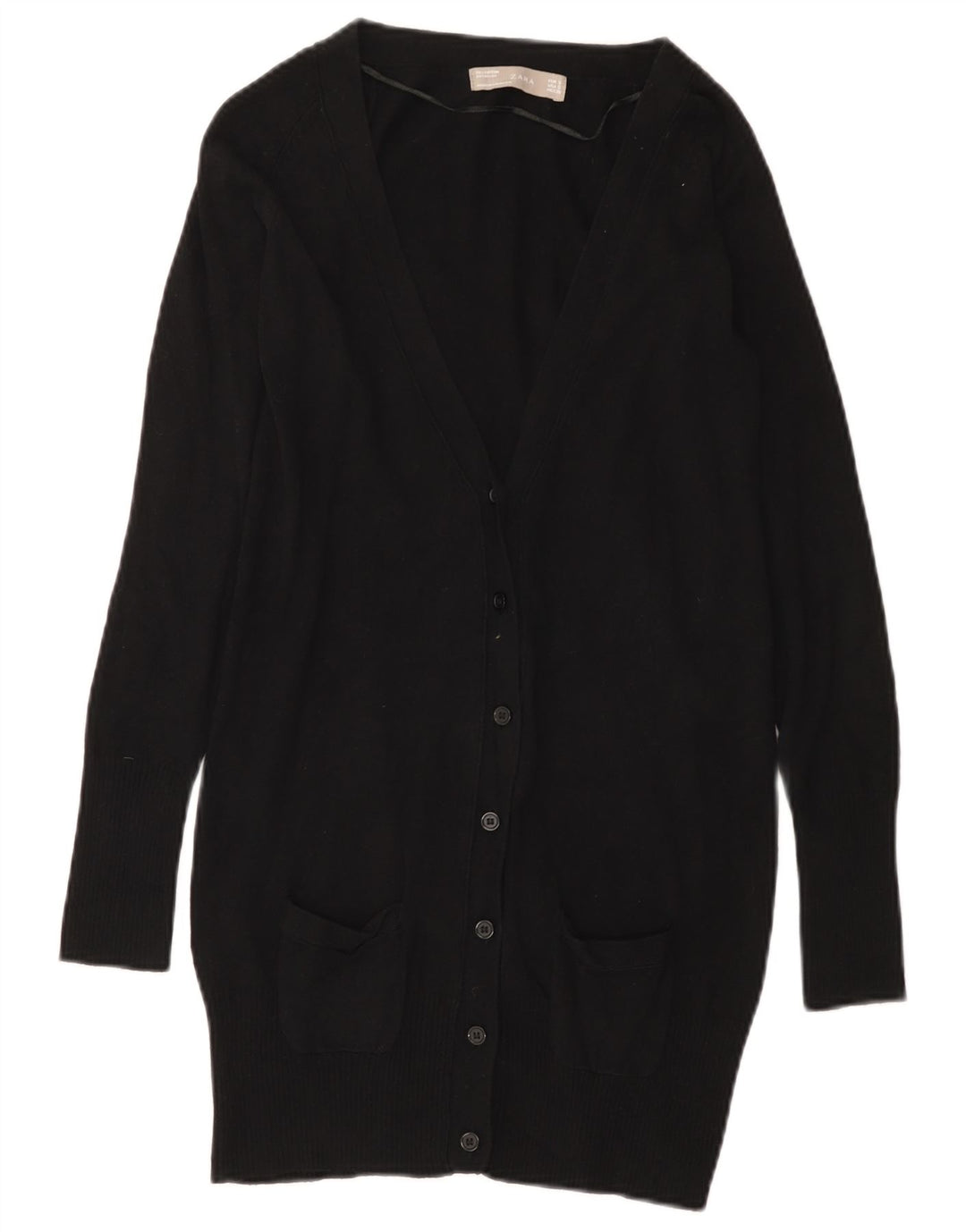 Maglione cardigan da donna Zara UK 8 piccolo nero