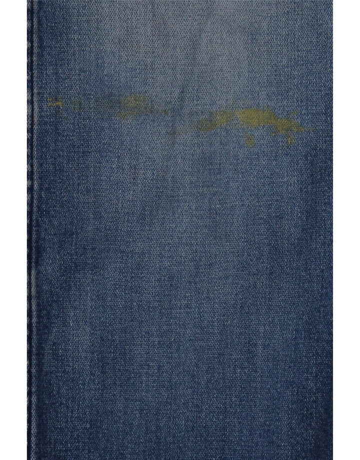 Jeans dritti da uomo Wrangler W33 L32 cotone blu
