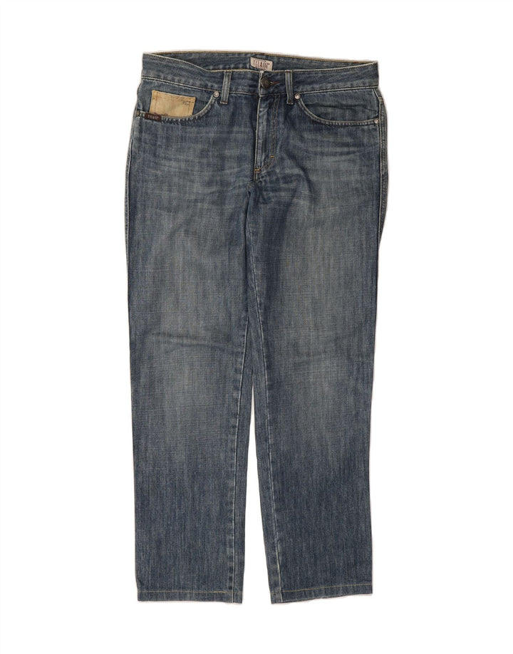 ALVIERO MARTINI Mens Copen Straight Jeans W33 L30 Blue Cotton Vintage ALVIERO MARTINI and Second-Hand ALVIERO MARTINI from Messina Hembry 