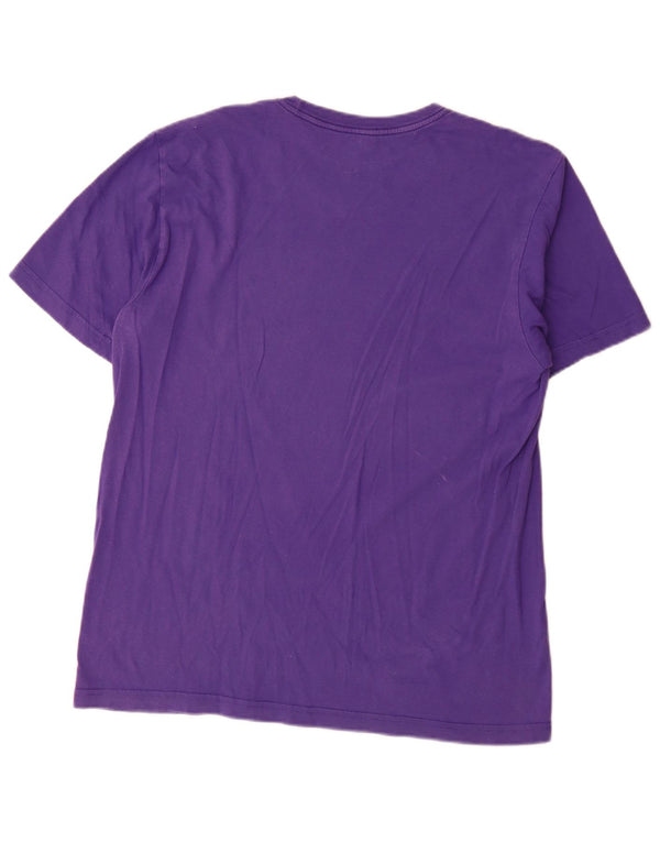 T-shirt grafica Nike da uomo con vestibilità standard, taglia grande, in cotone viola