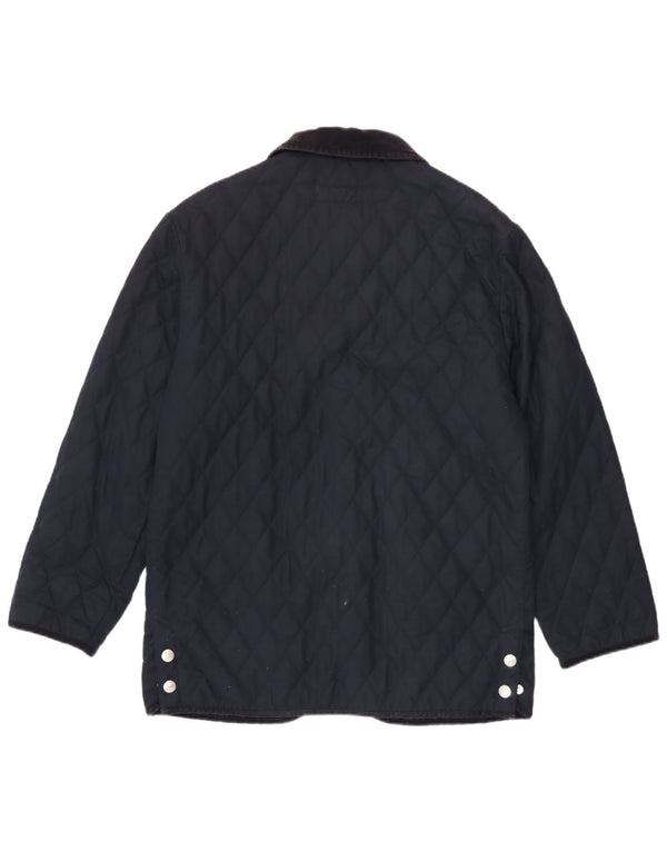 Giacca trapuntata da uomo Armata Di Mare UK 40 Large in poliestere blu navy
