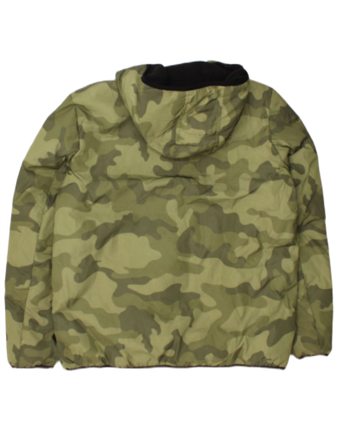 Giacca imbottita pullover con cappuccio da uomo Champion UK 38 Medium Khaki Camouflage