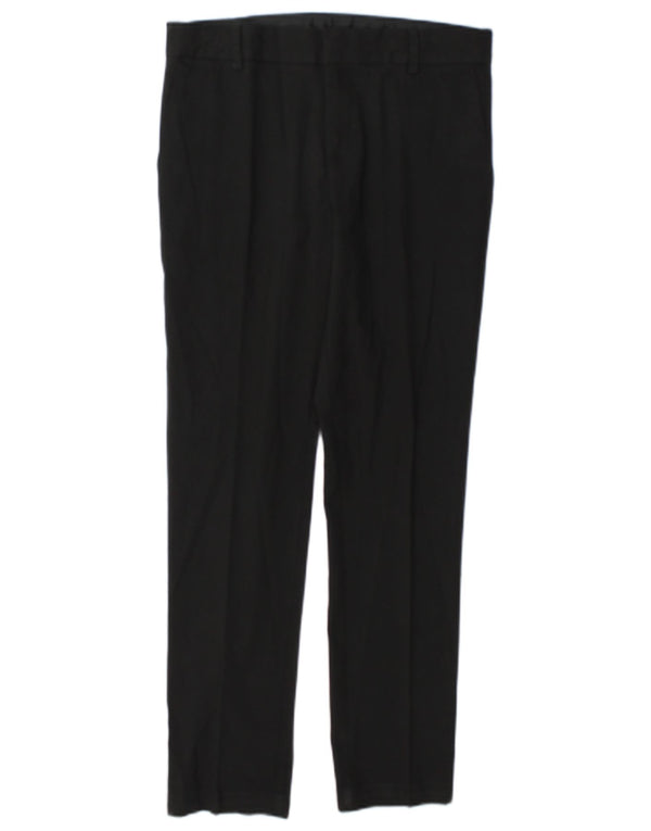 Pantaloni da abito slim Marks & Spencer per ragazze 12-13 anni W28 L28 Neri