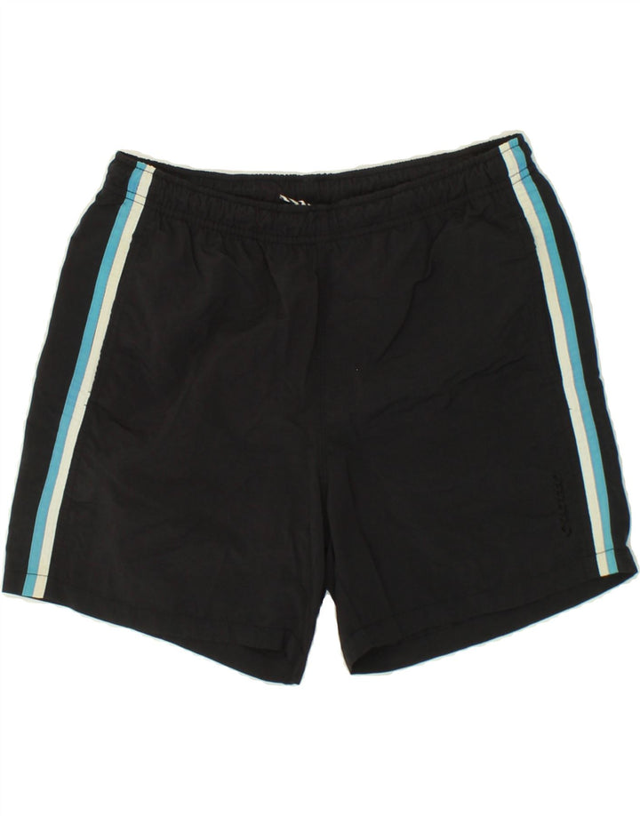 LOTTO Mens Sport Shorts Medium Black Nylon Vintage Lotto and Second-Hand Lotto from Messina Hembry 