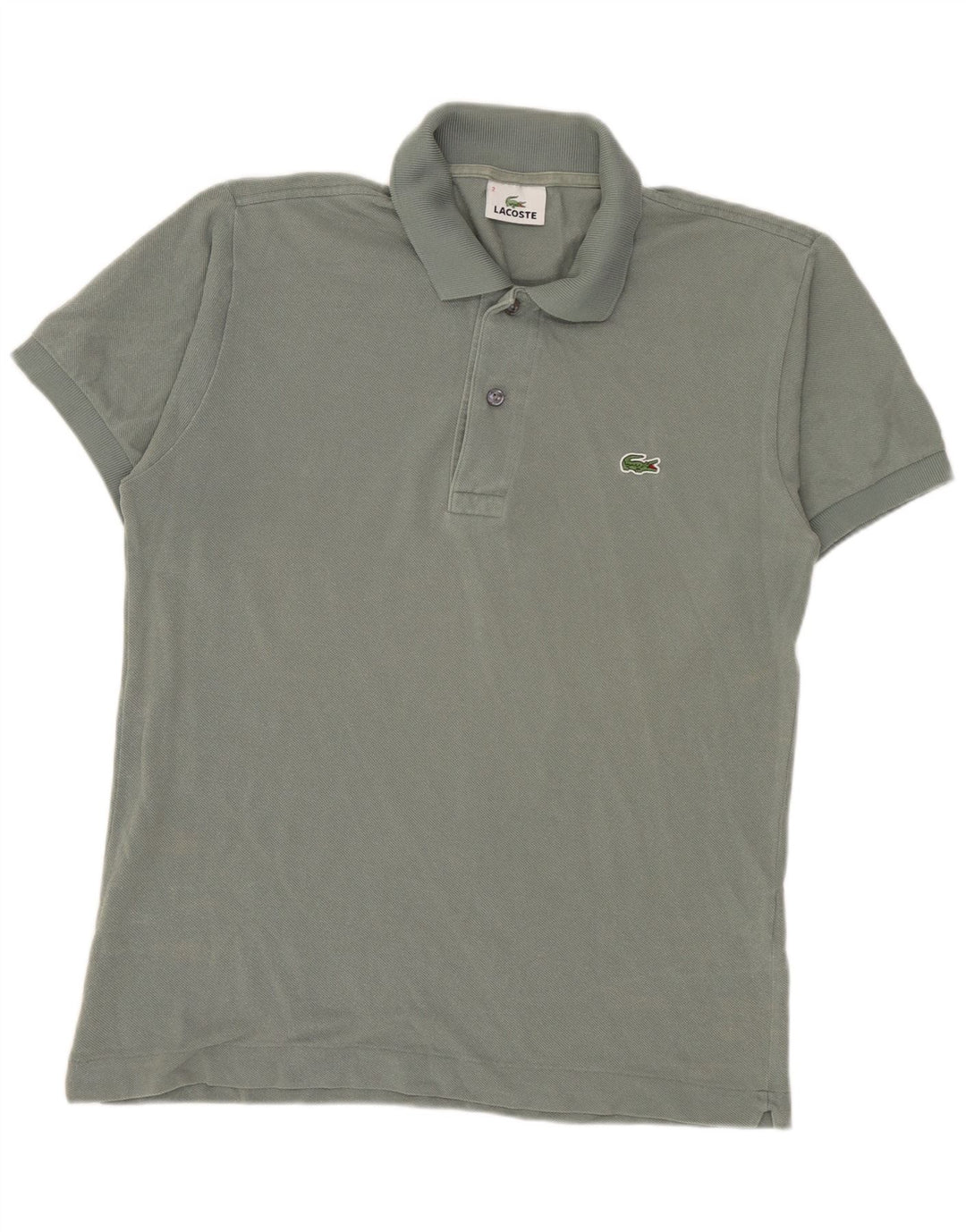 Polo da uomo Lacoste taglia 2 XS in cotone verde