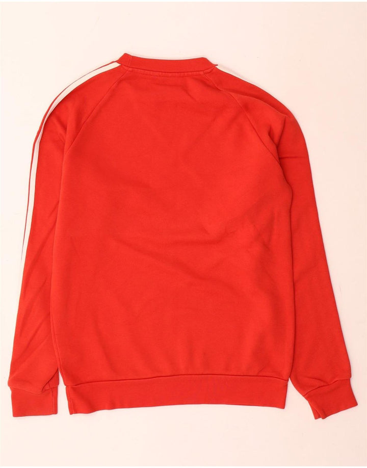 Felpa Adidas Uomo Maglione XS Rosso Cotone