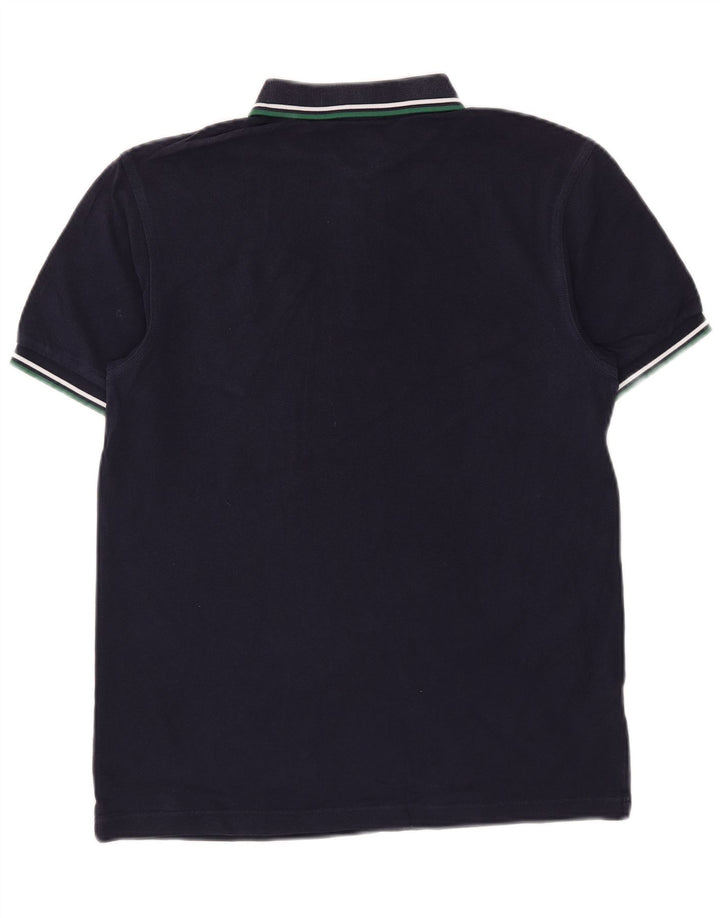 Polo da uomo Fred Perry in cotone blu navy medio