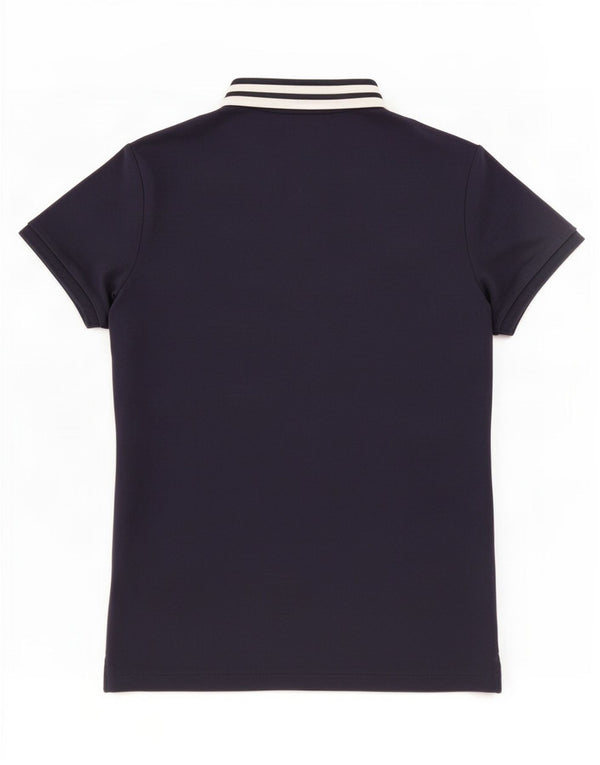 Ralph Lauren Womens Polo Shirt UK 10 Small Navy Blue