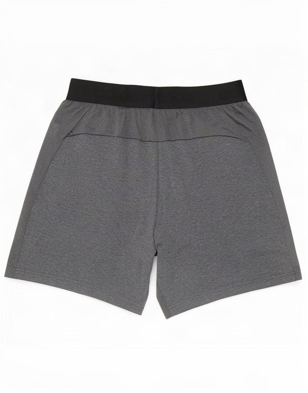 Pantaloncini sportivi Adidas Primegreen Graphic da uomo, grandi, in cotone color block grigio