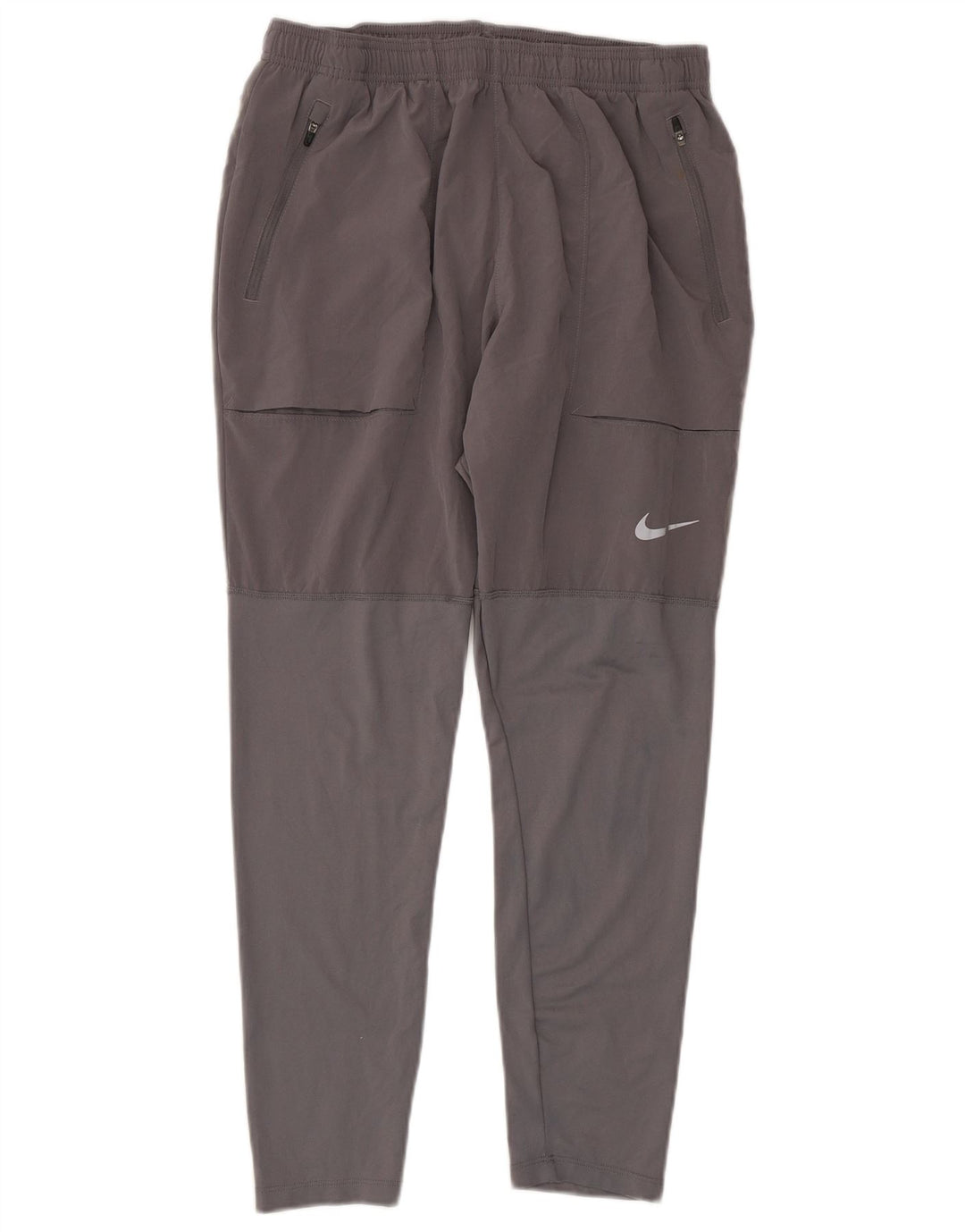 Pantaloni da tuta Nike Dri Fit da uomo, grandi, in poliestere grigio