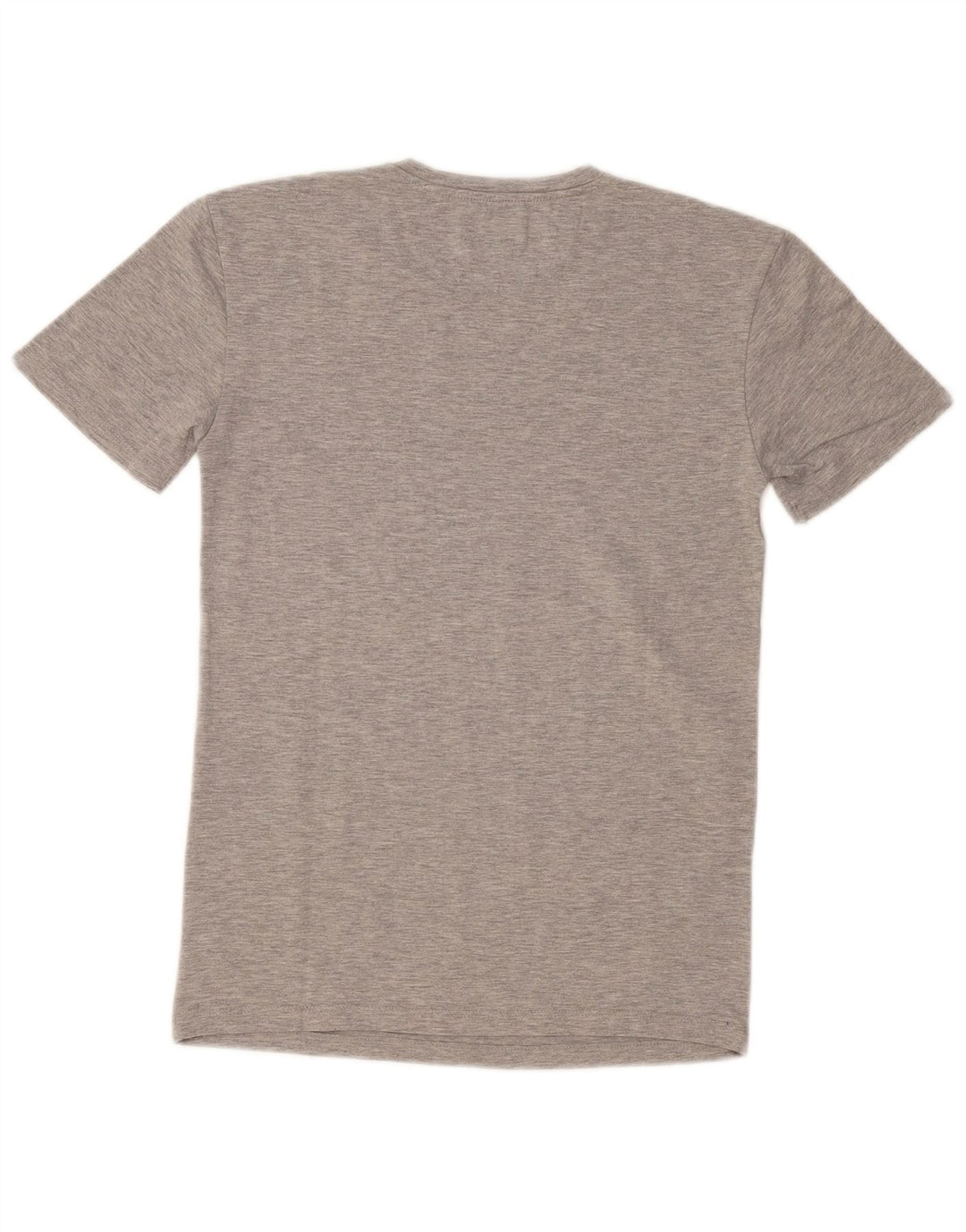 T-shirt Zara da uomo super slim fit, piccola, grigia screziata