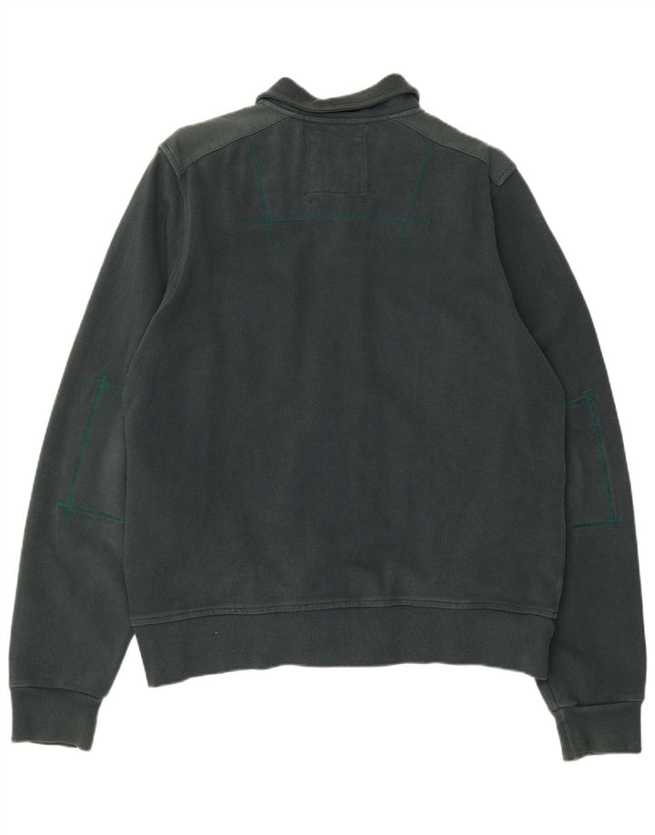 Giacca da ginnastica da uomo Timberland grande in cotone verde