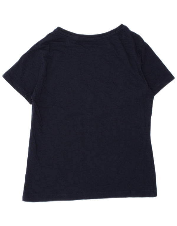 JACK WILLS T-shirt grafica per ragazze 8-9 anni in cotone blu navy