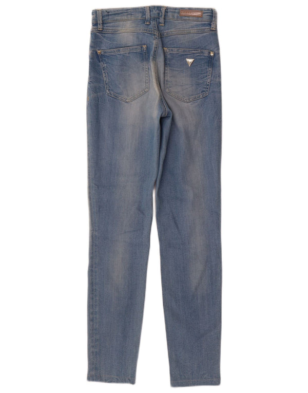 Jeans skinny da donna Guess W24 L27 Blu