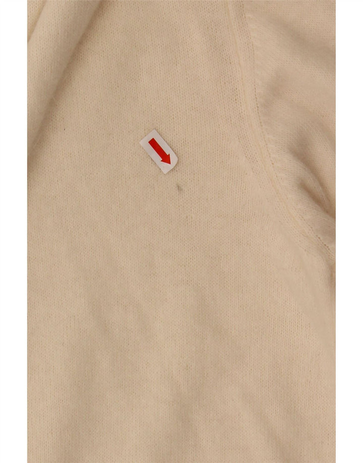 CANDA Womens Cardigan Sweater EU 46 XL Off White Angora