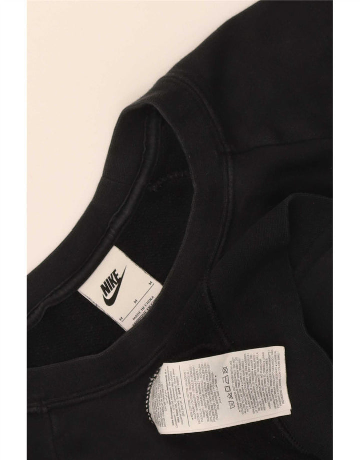 Felpa da donna Nike Jumper UK 14 Medium Black Cotton