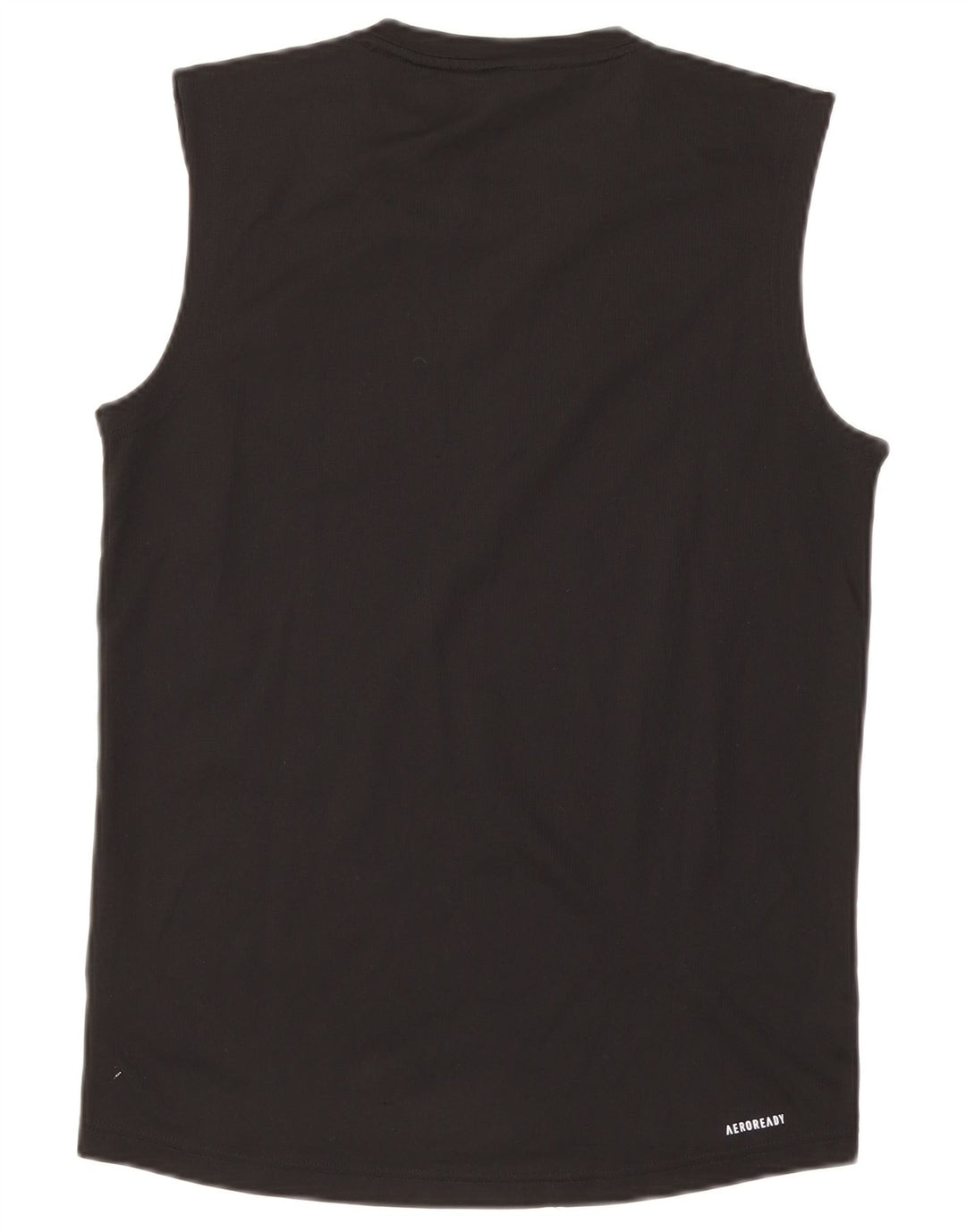 Canotta Adidas Aeroready da uomo piccola in poliestere nero