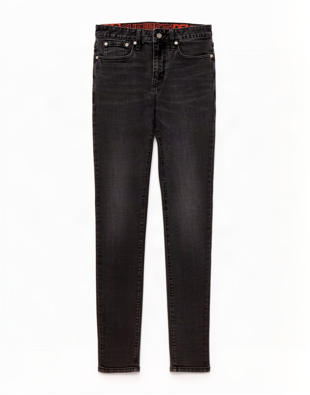 Jeans skinny da donna Superdry W28 L34 Grigi