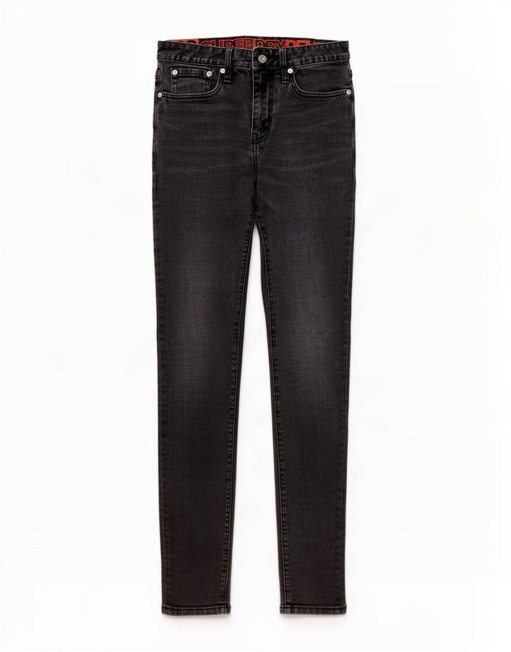 Jeans skinny da donna Superdry W28 L34 Grigi