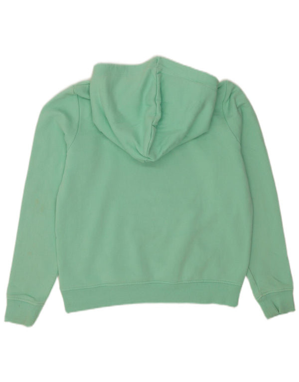 Maglione con cappuccio e vestibilità comoda grafica da donna Tommy Hilfiger UK 8 piccolo verde