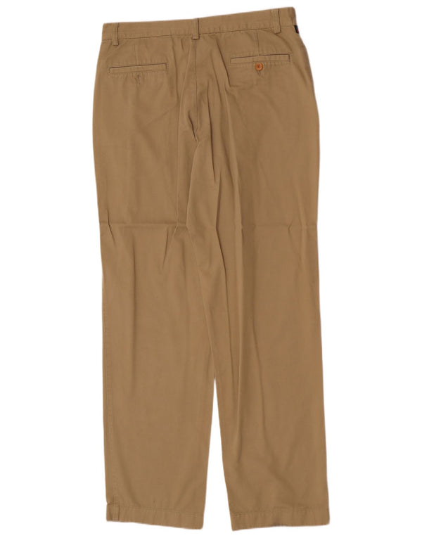 Pantaloni chino dritti da uomo Kappa IT 50 Large W34 L32 Cotone beige