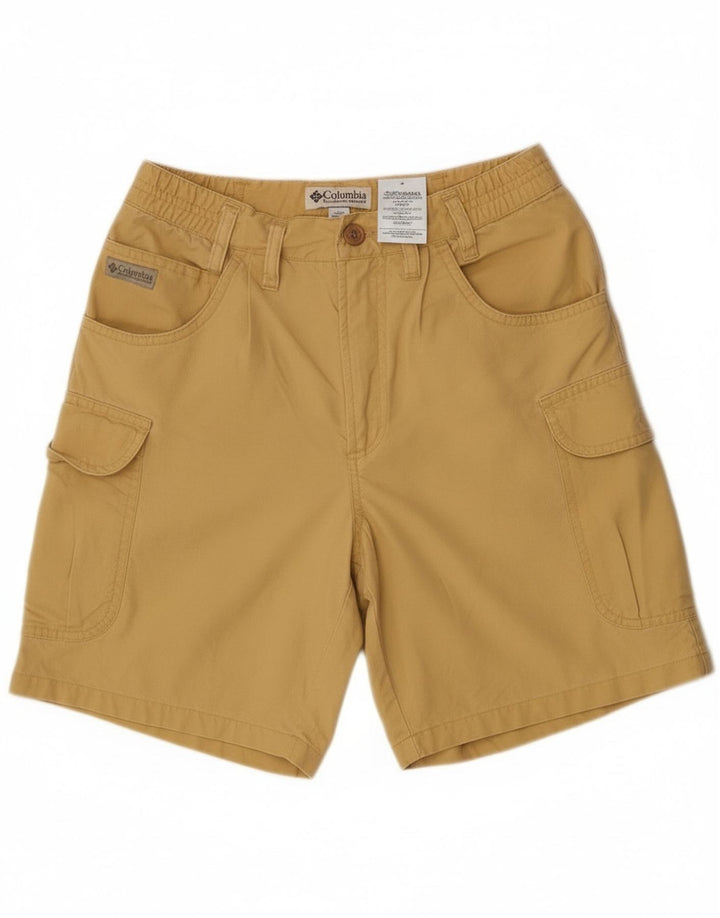 Pantaloncini cargo Columbia da uomo W28 piccoli gialli