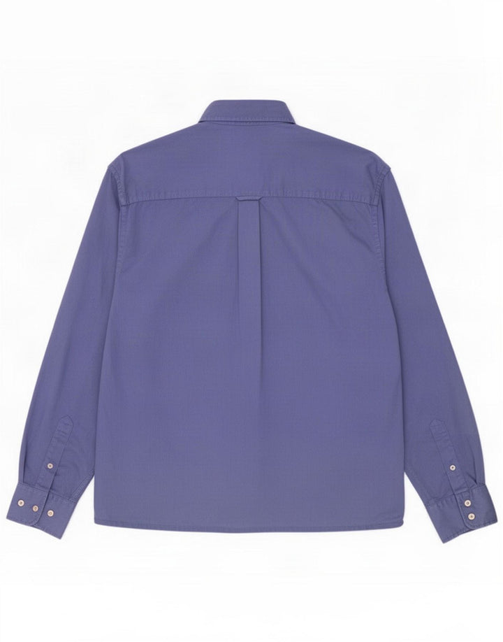 Boden Camicia da uomo in cotone blu medio