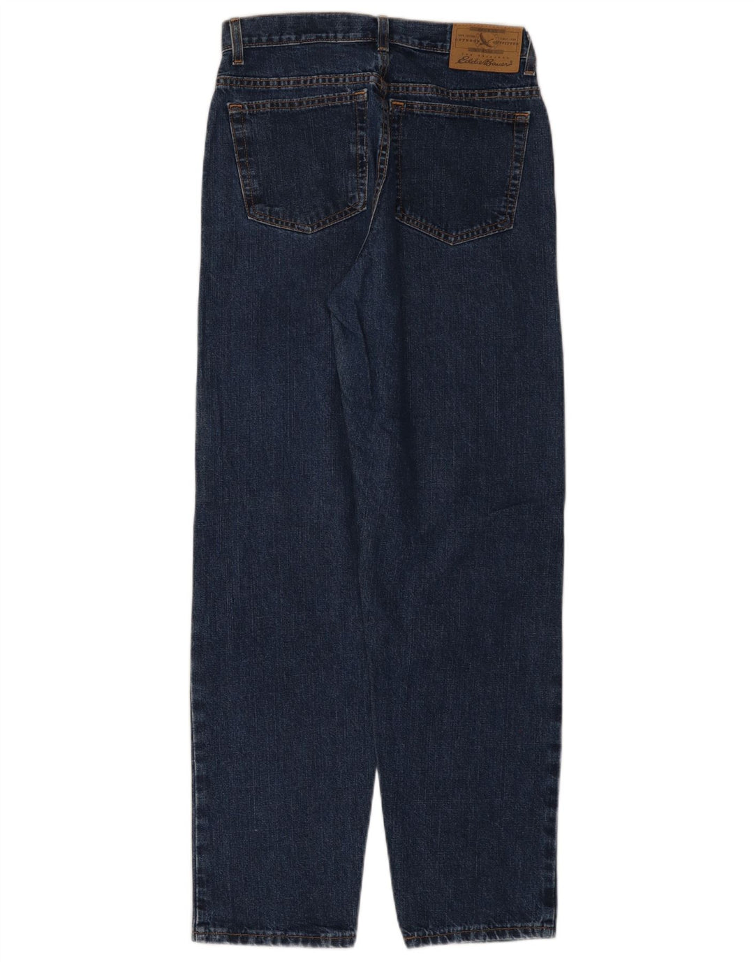 Jeans affusolati da donna EDDIE BAUER US 8 medio W28 L31 cotone blu navy