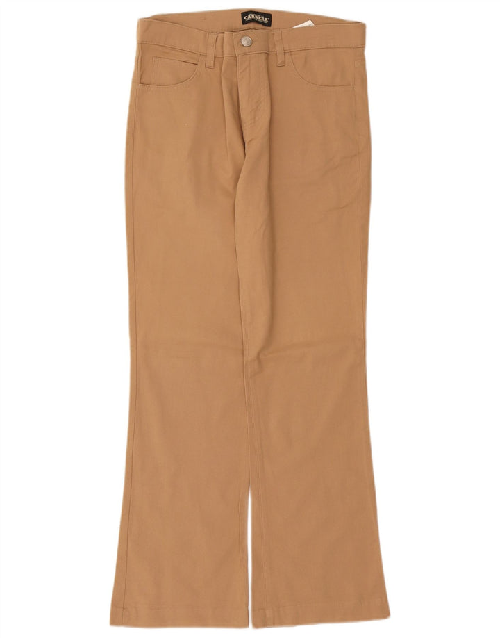 Pantaloni casual bootcut da donna Carrera IT 42 medio W28 L28 cotone beige