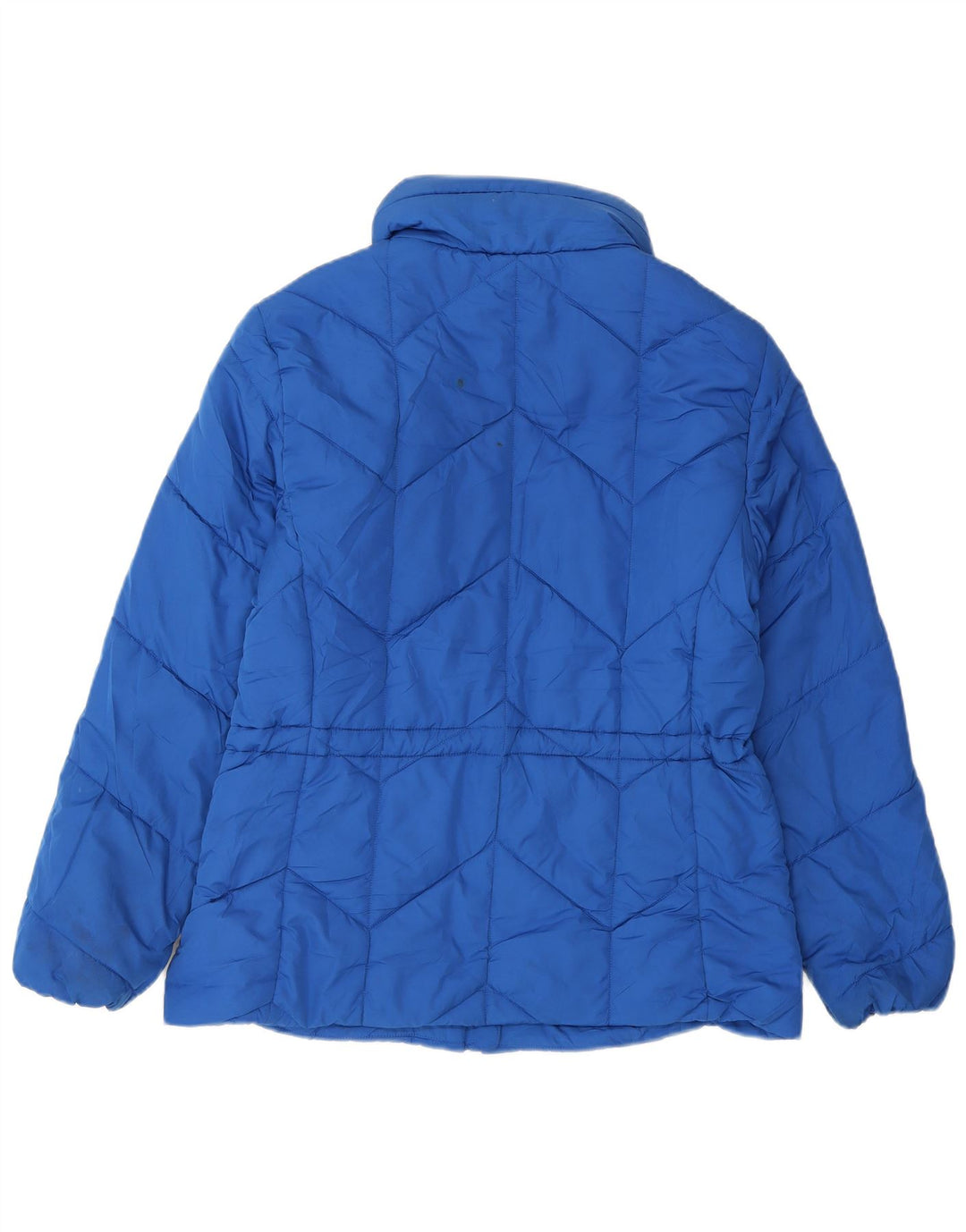 Giacca imbottita da donna Marks & Spencer UK 12 poliestere blu medio