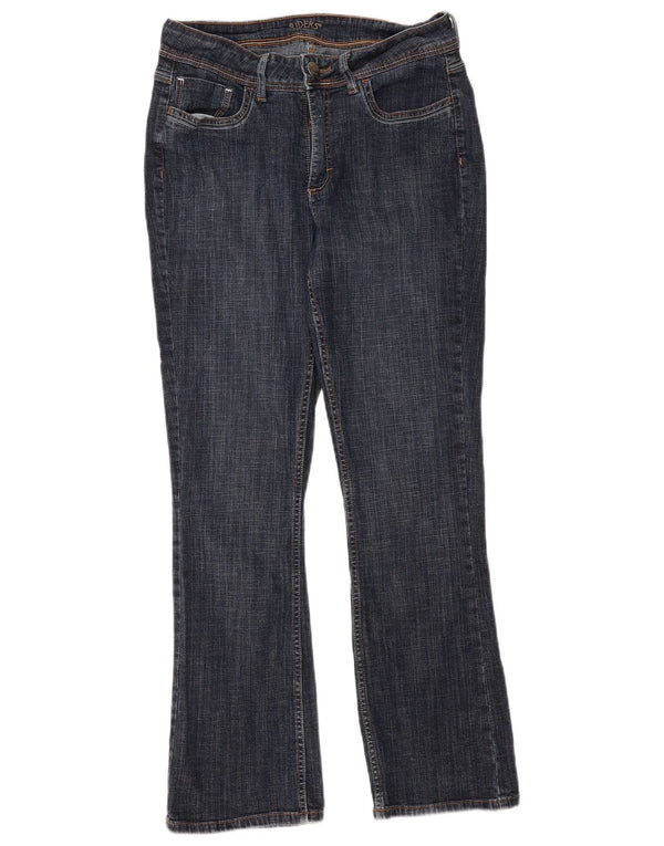 Jeans Lee Riders Bootcut da donna US 12 Large W30 L30 Cotone blu navy