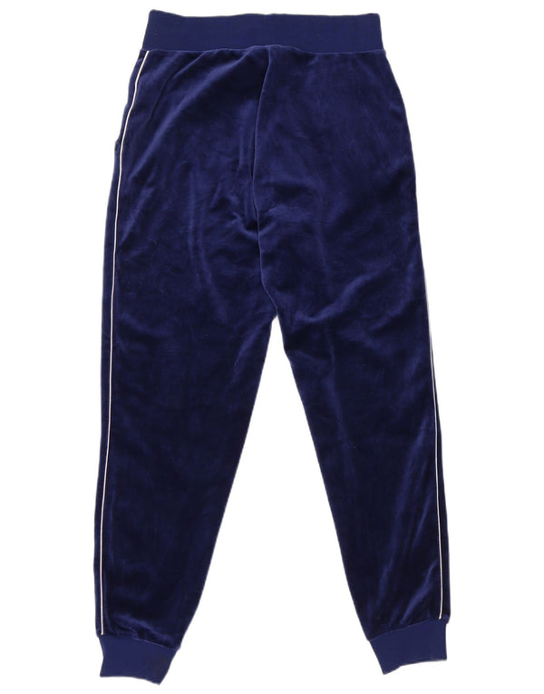 Pantaloni da jogging da donna in velluto Nike da donna UK 10 piccoli blu navy