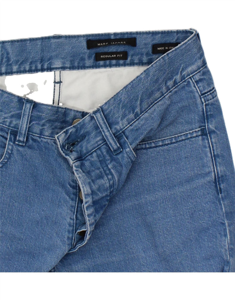 MARC JACOBS Mens Regular Fit Straight Jeans IT 46 Small W32 L32 Blue Vintage Marc Jacobs and Second-Hand Marc Jacobs from Messina Hembry 