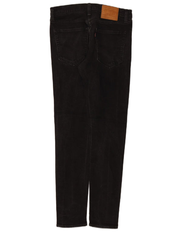 Jeans Levi's da uomo skinny affusolati W32 L32 cotone nero