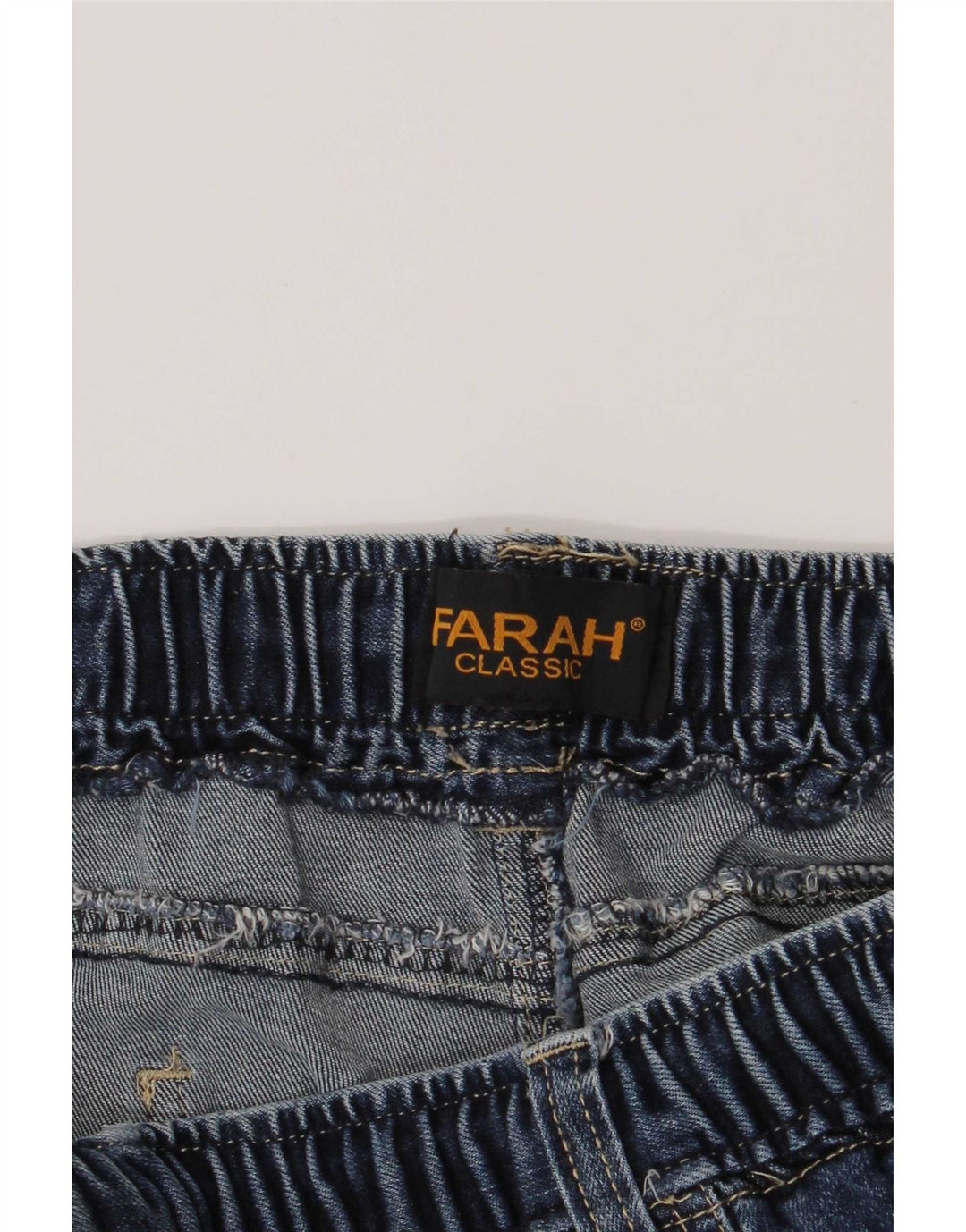 Jeans dritti classici da donna Farah W36 L27 cotone blu